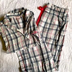 Victorias Secret plaid pajamas